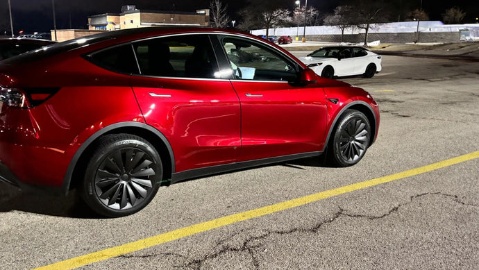 Yeslak Tesla Model Y Cyclone Style Wheel Covers Improved Aesthetics and Stylish
