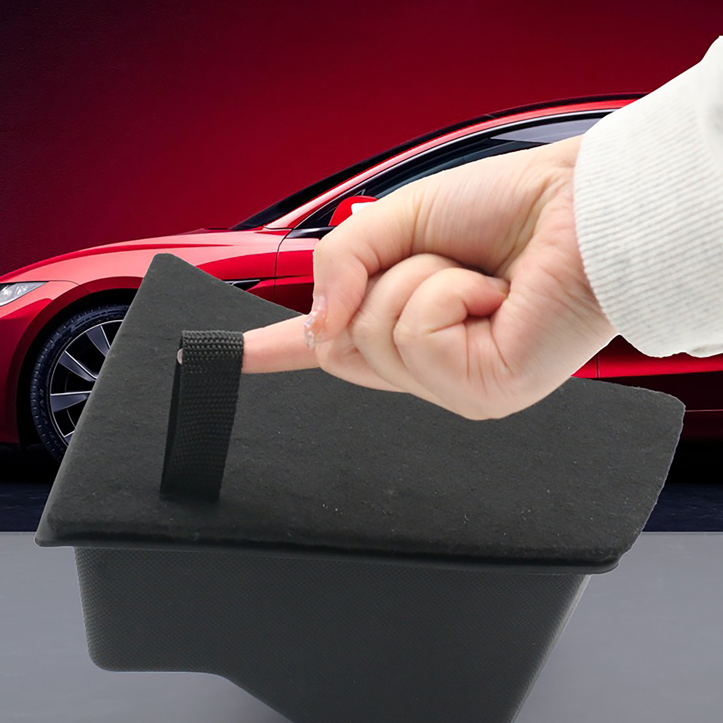 Rear Trunk Side Storage Bins for Tesla New Model 3 Highland