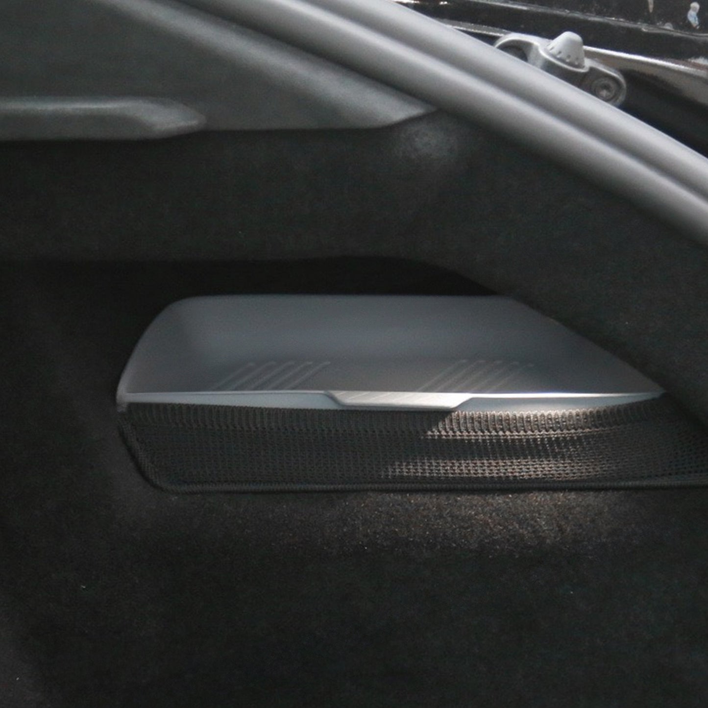 Rear Trunk Side Storage Box for Tesla Refreshed Model S 2021+