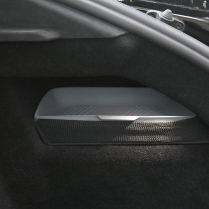 Rear Trunk Side Storage Box for Tesla Refreshed Model S 2021+
