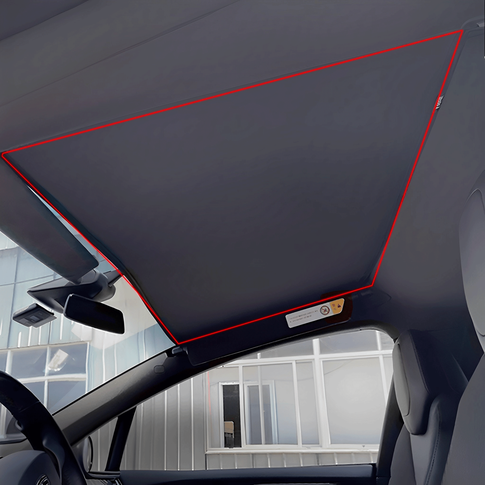 Roof Sunshade For Tesla Model X Yeslak