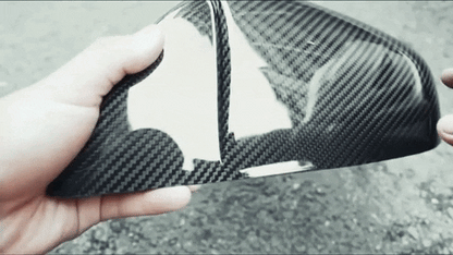 Real Carbon Fiber Mirror Caps For Tesla Model S/3/X/Y