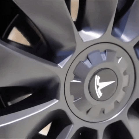 Uberturbine Radkappen für Tesla Model 3 19'' Sporträder (2017-2020)