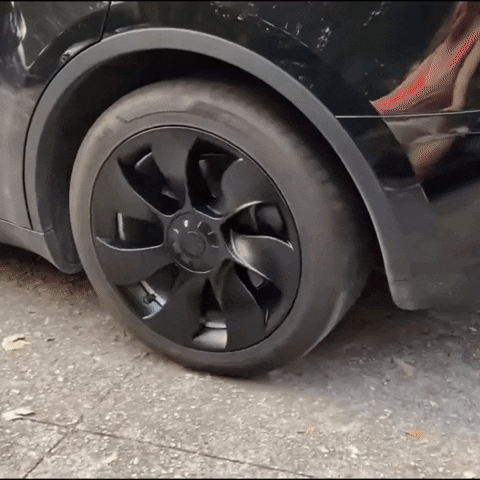 Remplacement des enjoliveurs de roue Performace pour Tesla Model Y 19 '' Gemini Wheels