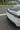 Red real carbon fiber rear spoiler installed on Tesla Model Y Juniper