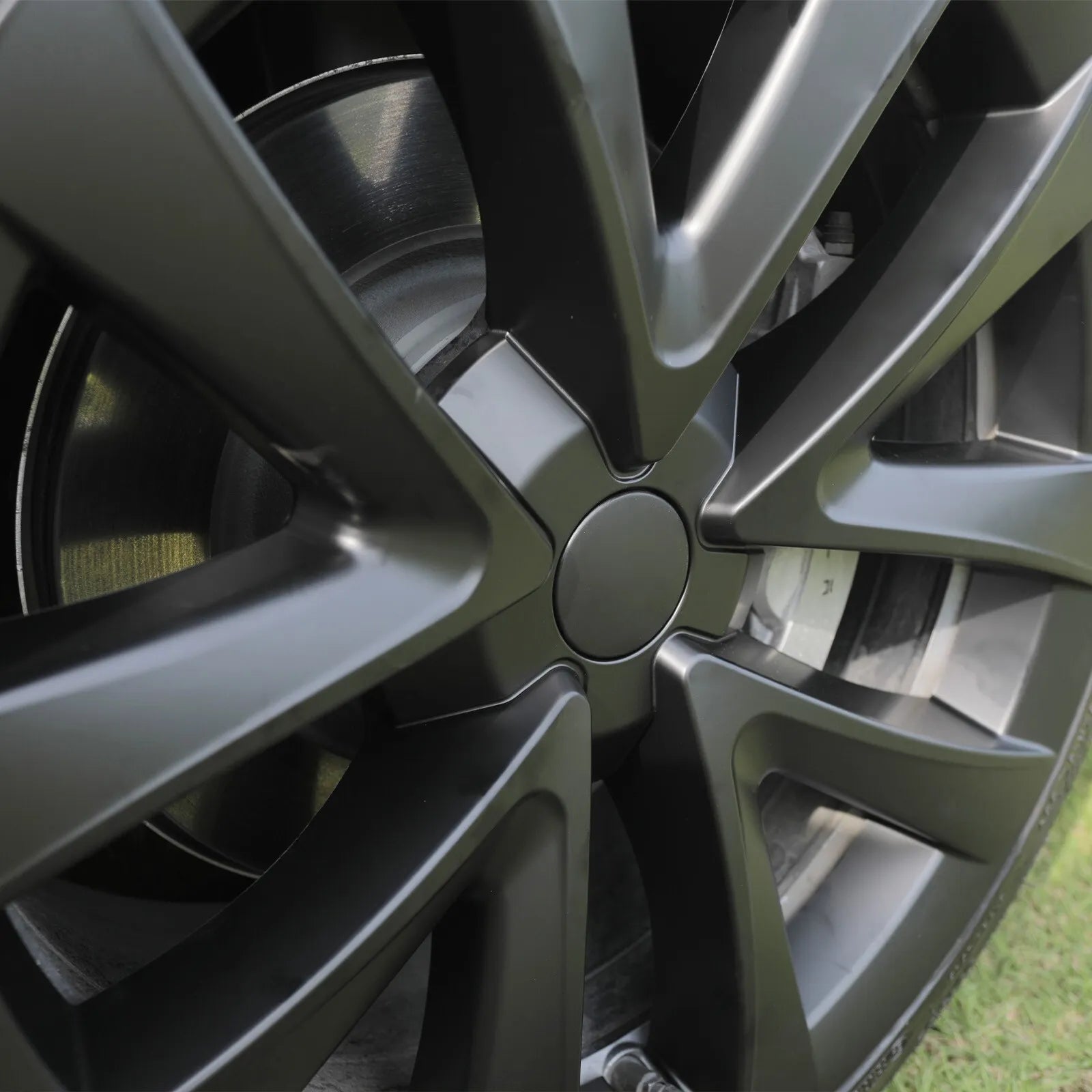 Tesla Model 3 Arachnid Styled Aero Wheel Cover Set for 18" Factory Tesla Wheel - Premium Material