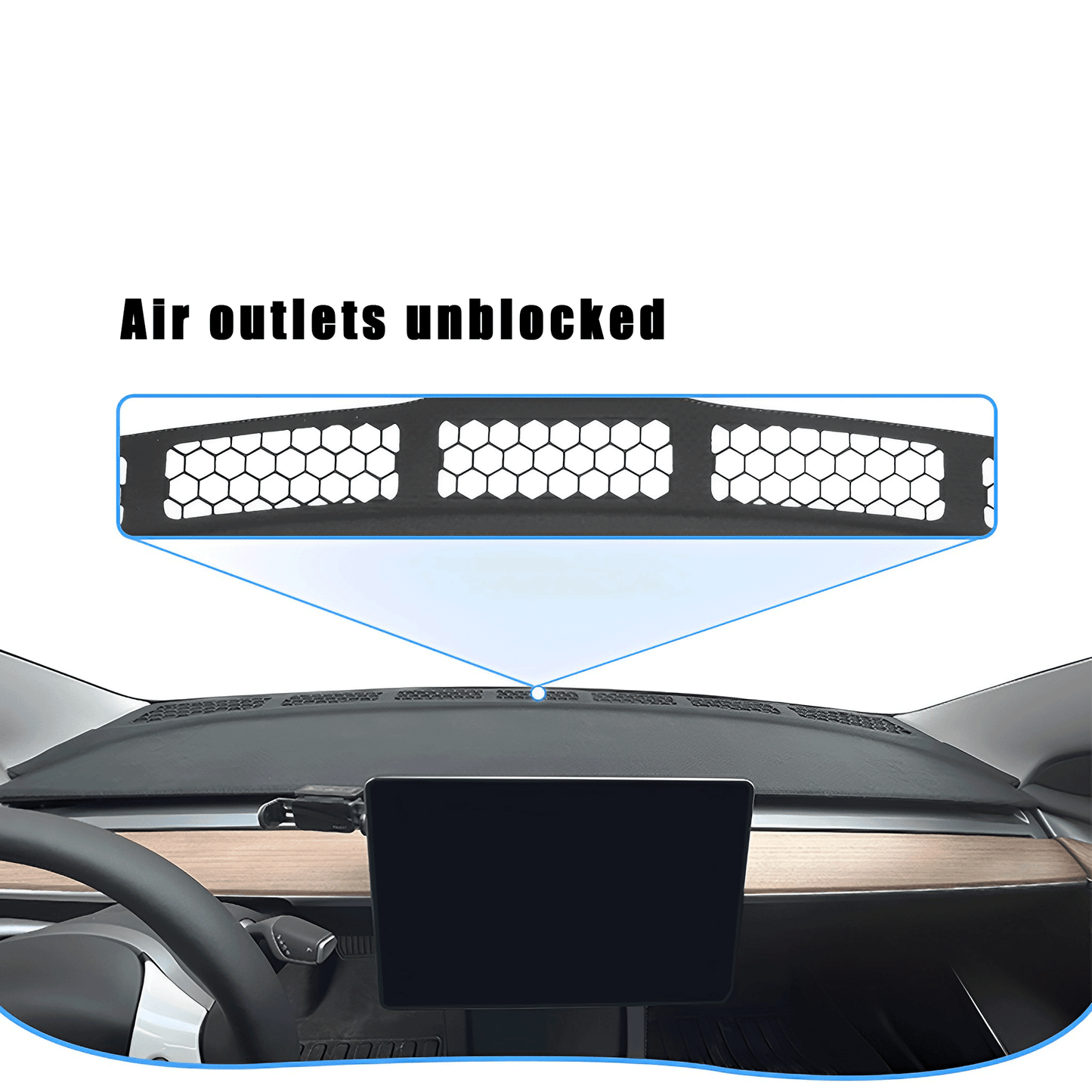 Dashboard Cover For Tesla Model 3/Y