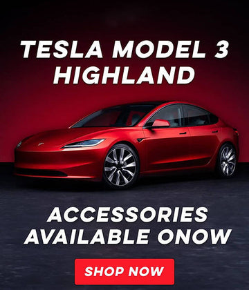 tesla model 3 highland accessories available onow