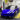 Carbon fiber front lip splitter on a blue 2024+ Tesla Model 3 Highland Performance