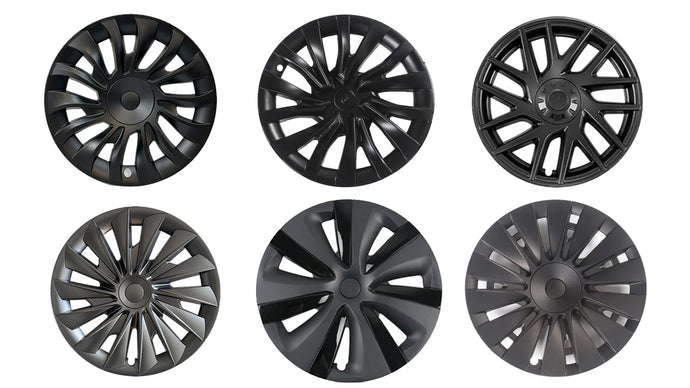 tesla model 3 highland wheel covers various styles