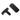 Black magnetic A-pillar sunglasses holder with detachable case for Tesla Model Y Juniper and Model Y L.