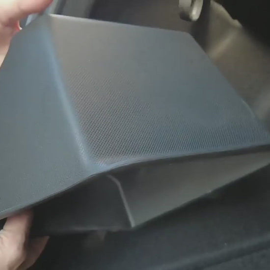 Tesla Model 3 Rear Trunk Storage Bins Organizer Box with lids installation video