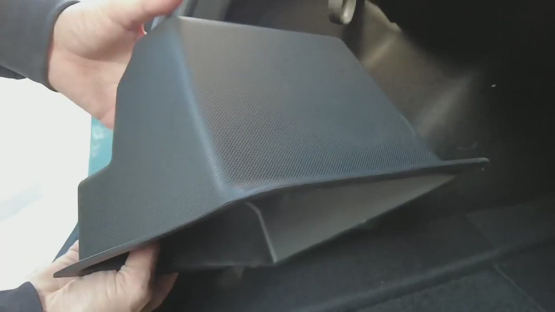 Tesla Model 3 Rear Trunk Storage Bins Organizer Box with lids installation video