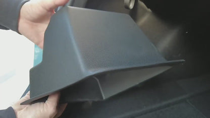 Tesla Model 3 Rear Trunk Storage Bins Organizer Box with lids installation video