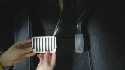 tesla performance pedal car cover model y/3 installation video