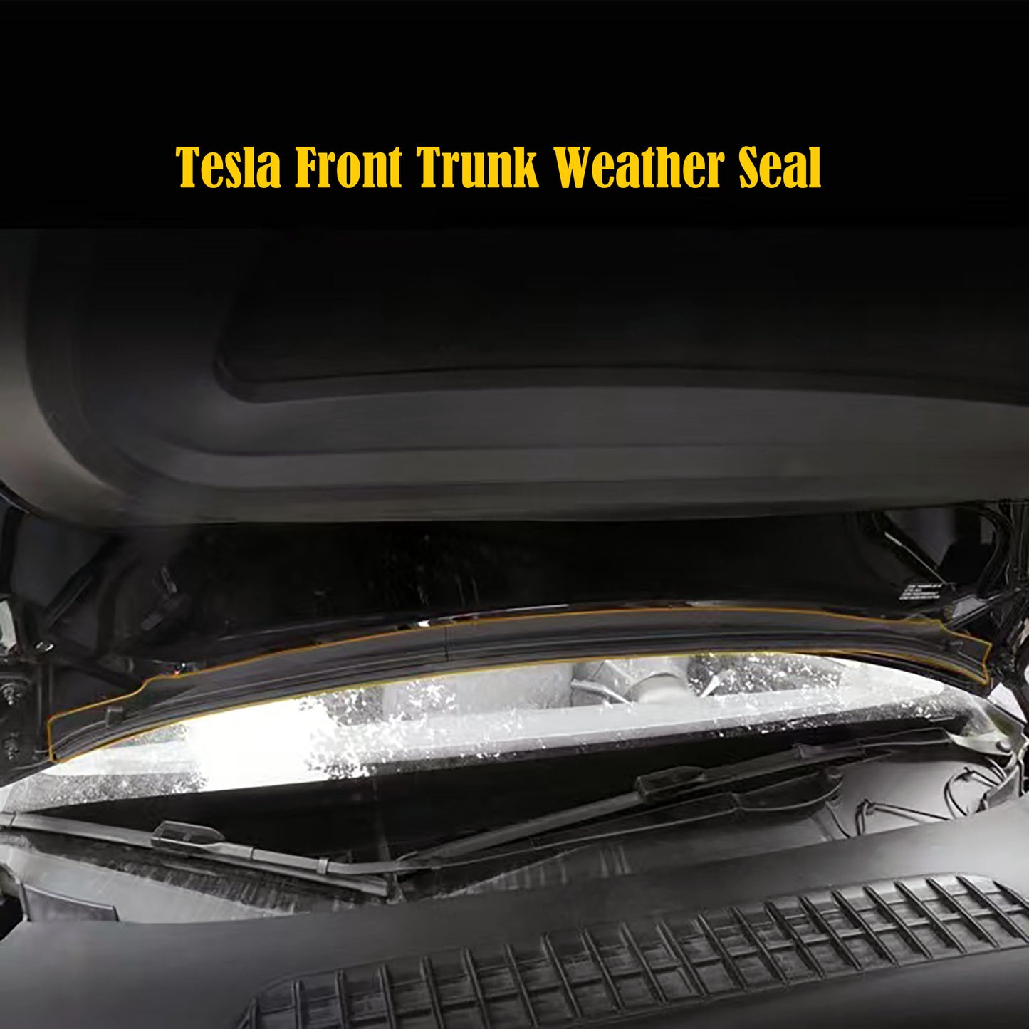 Front Trunk Weather Rubber Seal For Tesla Model Y-Vehicle Parts & Accessories-Yeslak