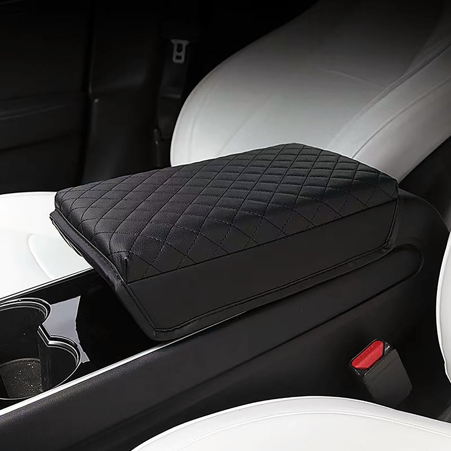 Console Armrest Cover Cushion for Tesla Model 3&Y-Vehicle Parts & Accessories-Yeslak
