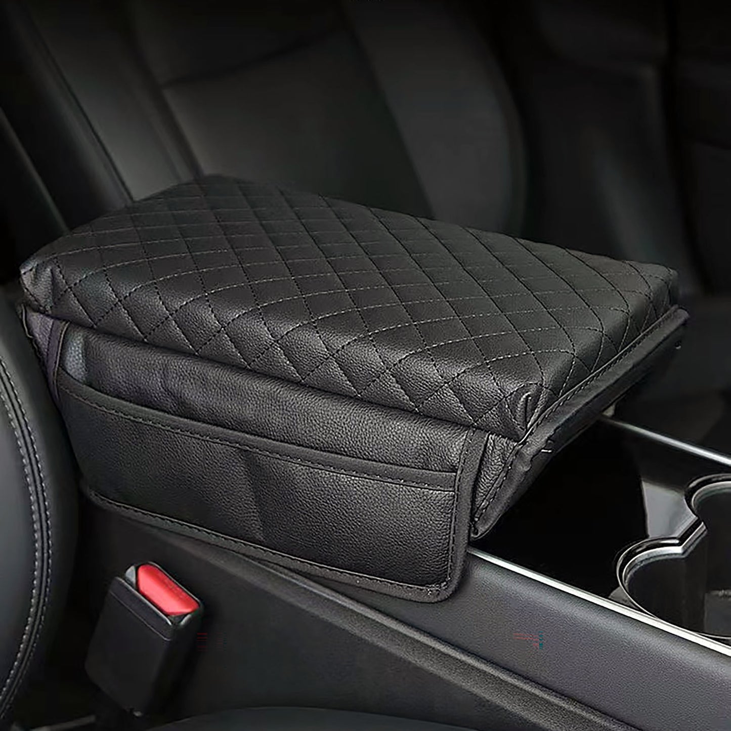 Console Armrest Cover Cushion for Tesla Model 3&Y-Vehicle Parts & Accessories-Yeslak