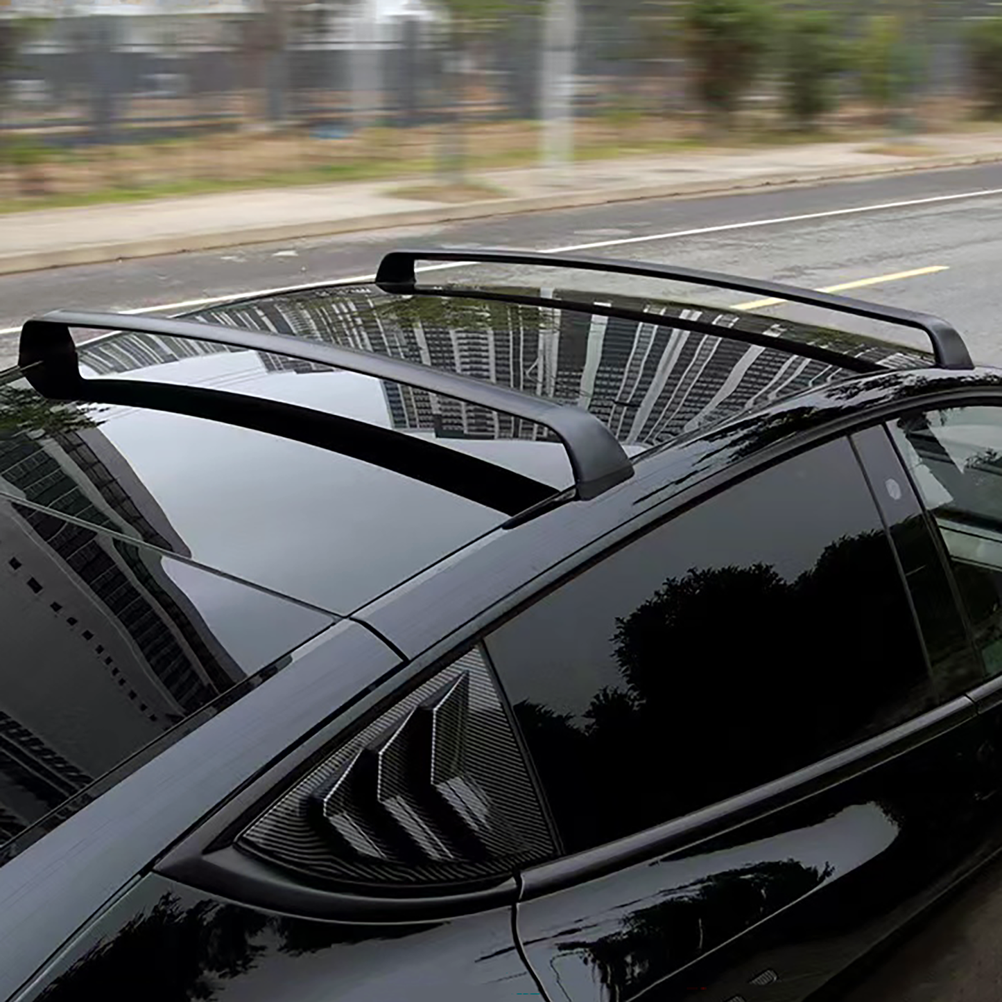 Roof Rack Crossbars for Tesla Model Y/Model 3-Motor Vehicle Carrying Racks-Yeslak