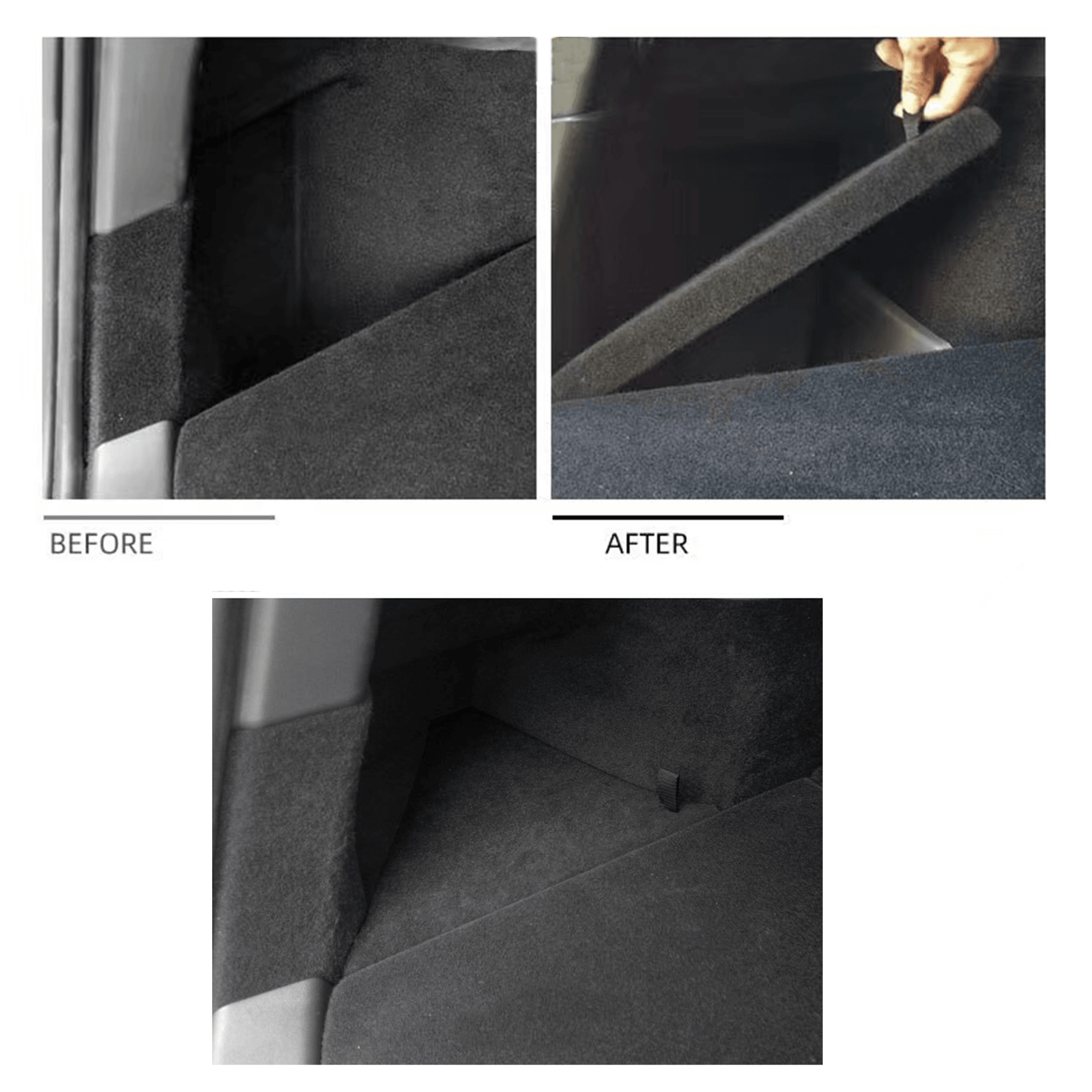 Rear Trunk Side Storage Bins for Tesla Model Y-Motor Vehicle Interior Fittings-Yeslak