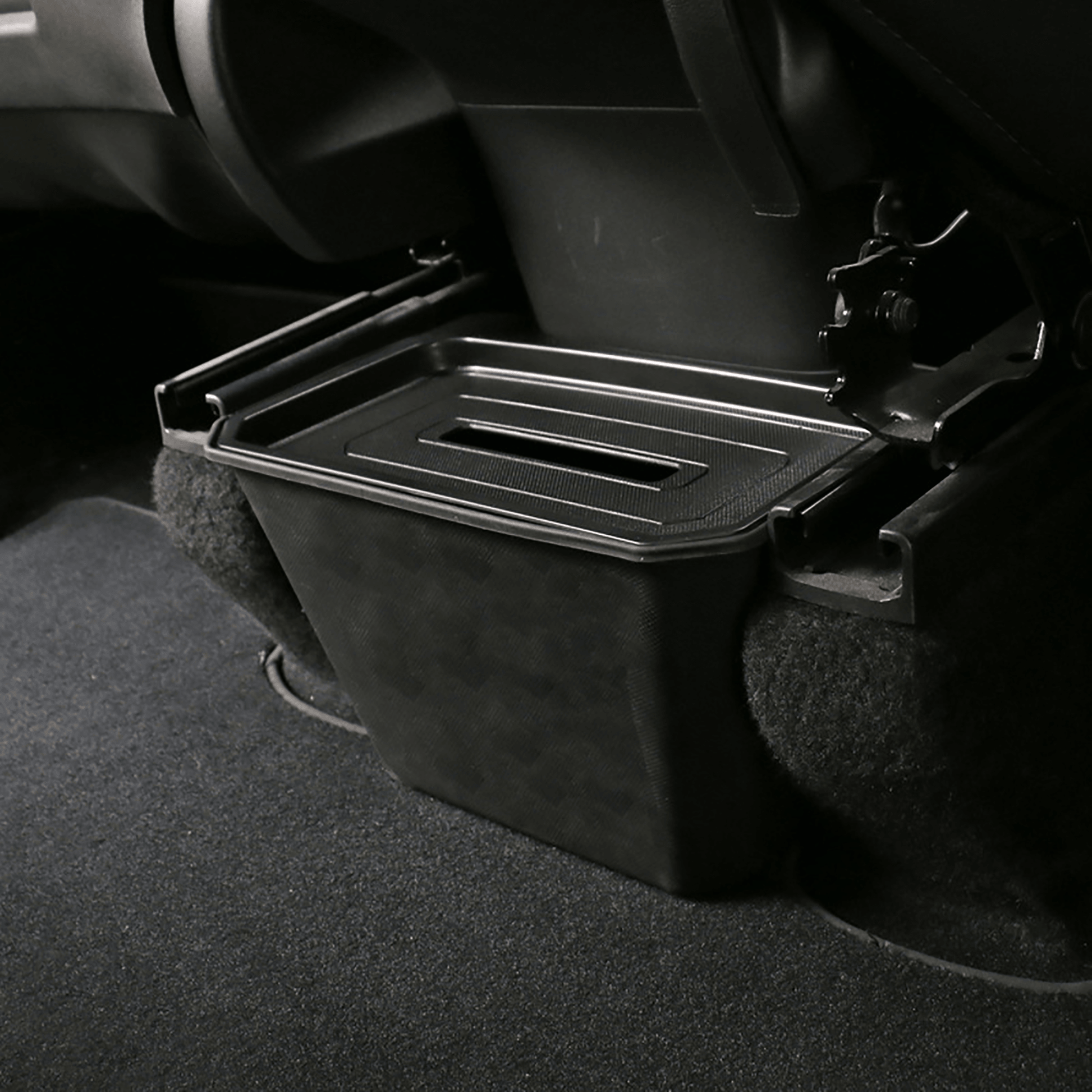 Storage tray for rear seat Tesla Model Y 