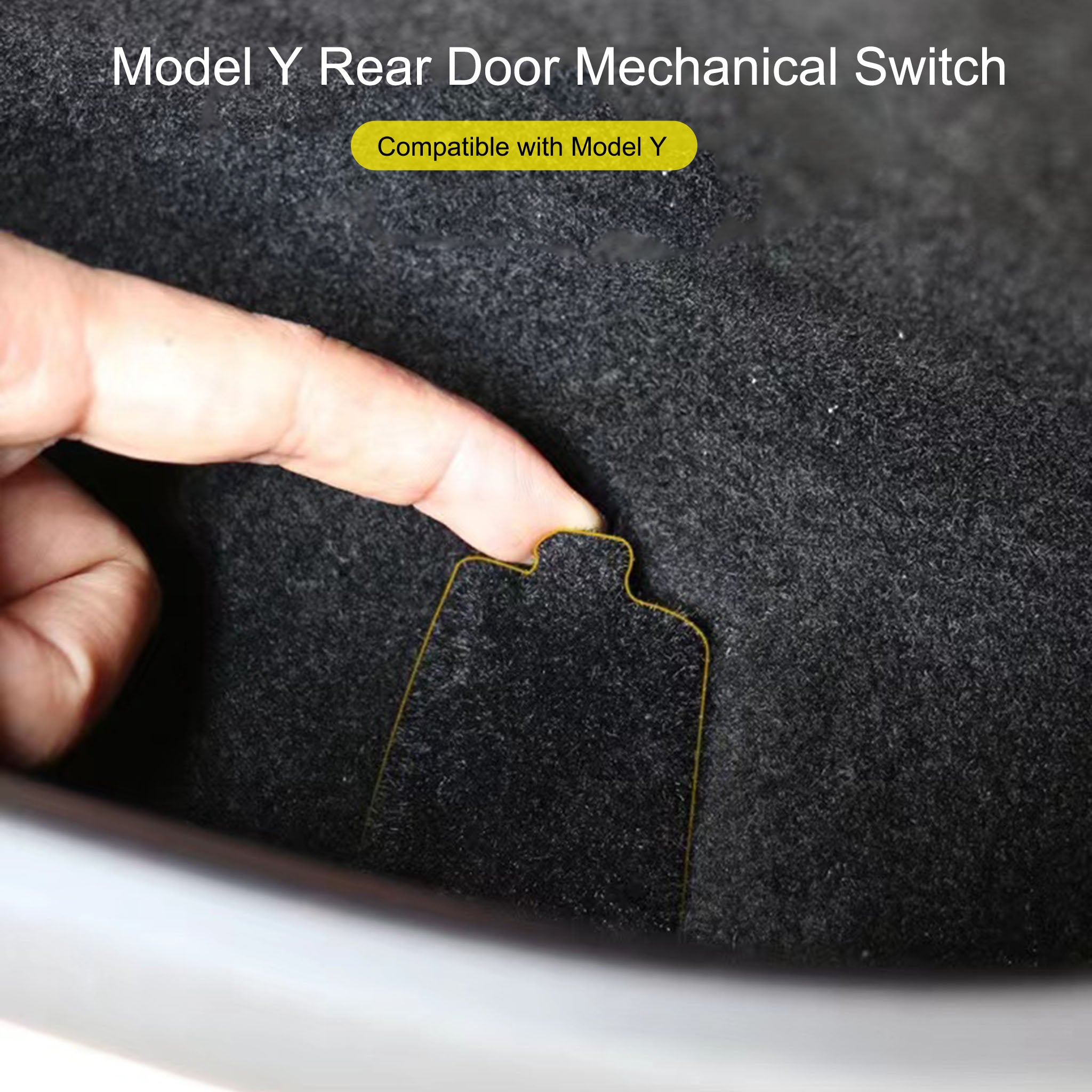 Mechanical Switch Covers For Tesla Model Y Rear Door-Yeslak