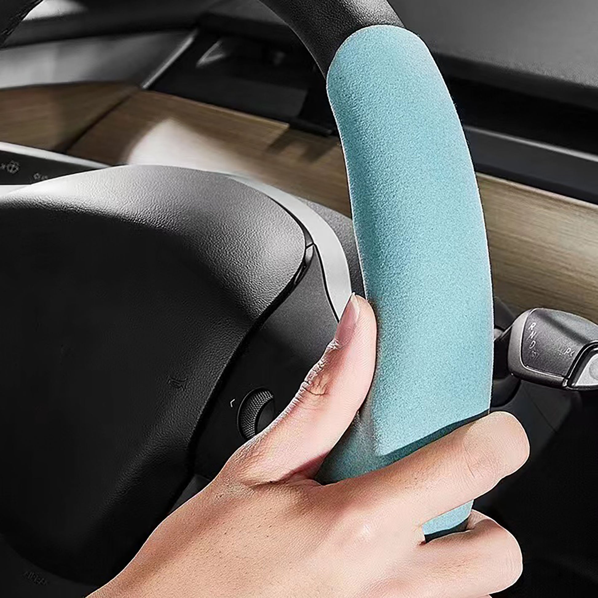 Steering Wheel Cover For Tesla Model 3/Y-Vehicle Parts & Accessories-Yeslak