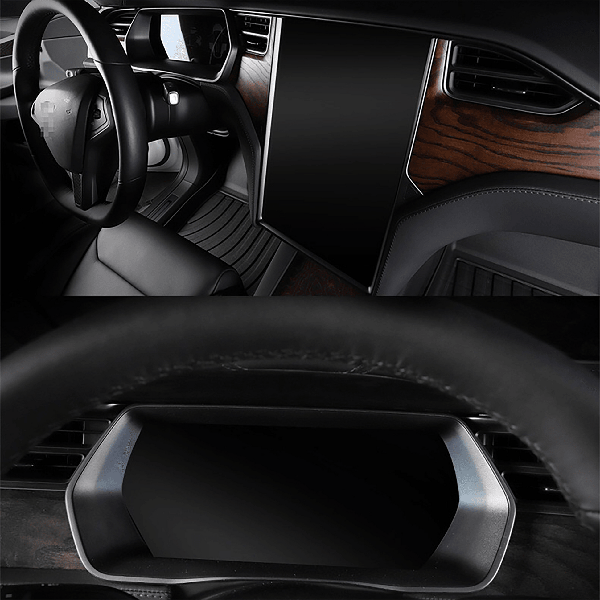 Tempered Glass Screen Protector for Telsa Model X/S-Motor Vehicle Interior Fittings-Yeslak