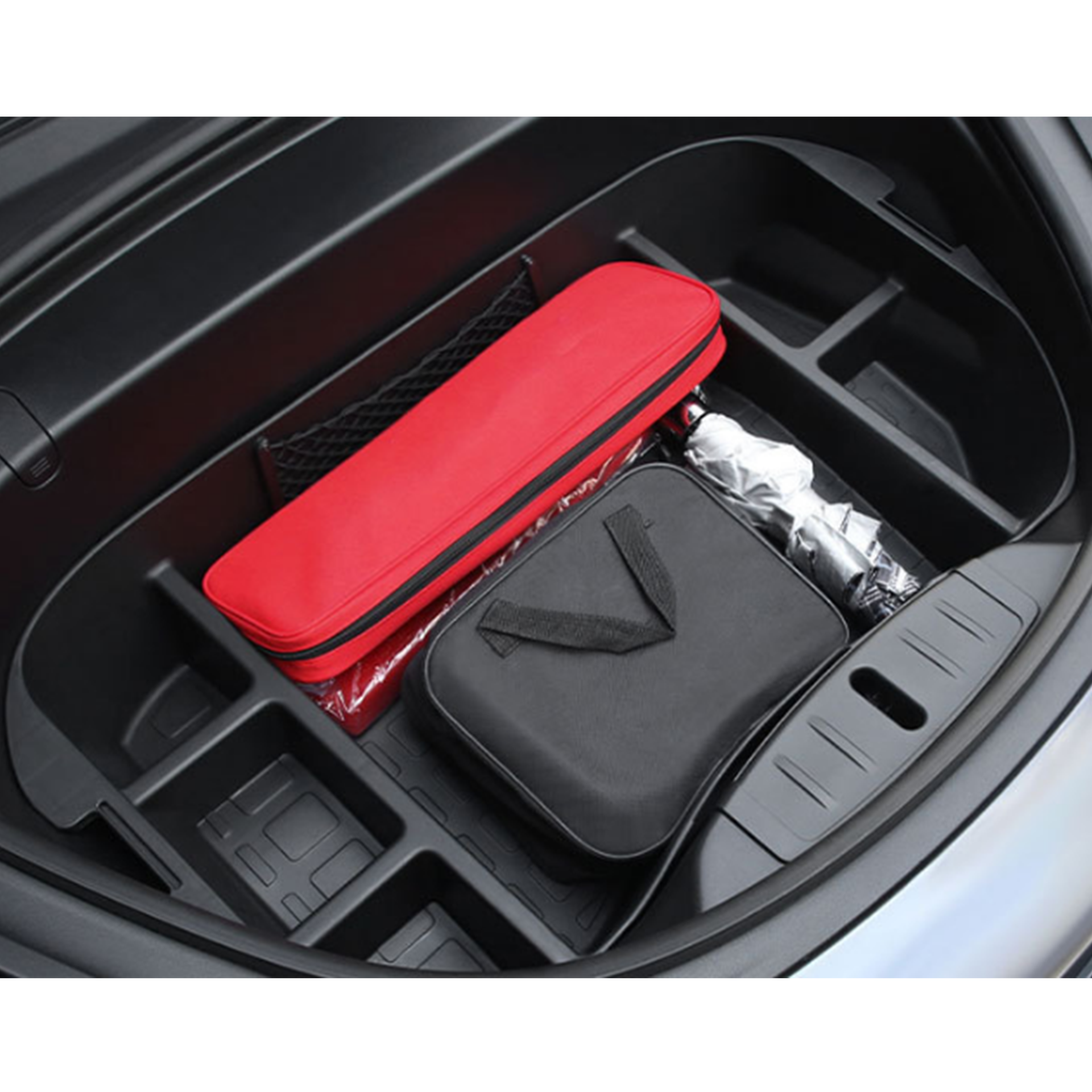 Tesla Front Storage Front Trunk Organizer Storage Box for Tesla Model 3 - Yeslak.com ...