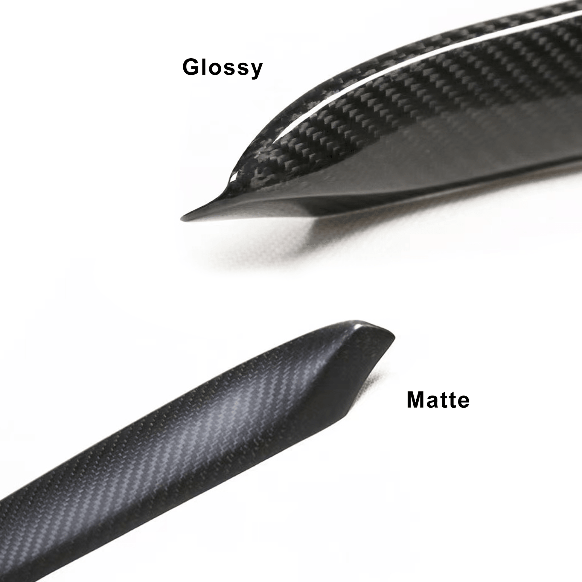 For Tesla Model Y Model 3 Carbon Fiber Matte Door Handle Cover Trims  Accessories