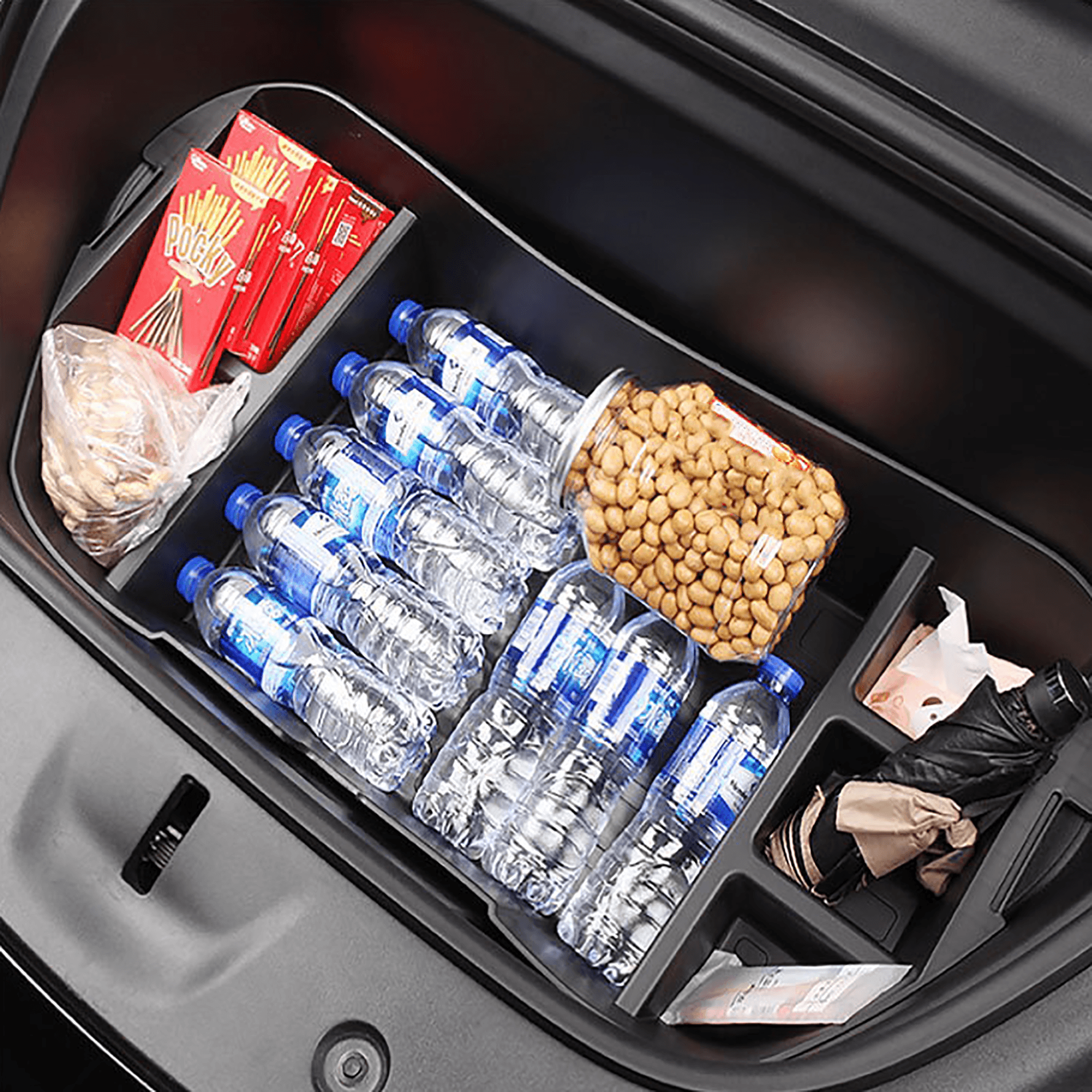 Tesla Front Storage Best Front Trunk Storage Box For Tesla Model Y- Large Space – Yeslak ...