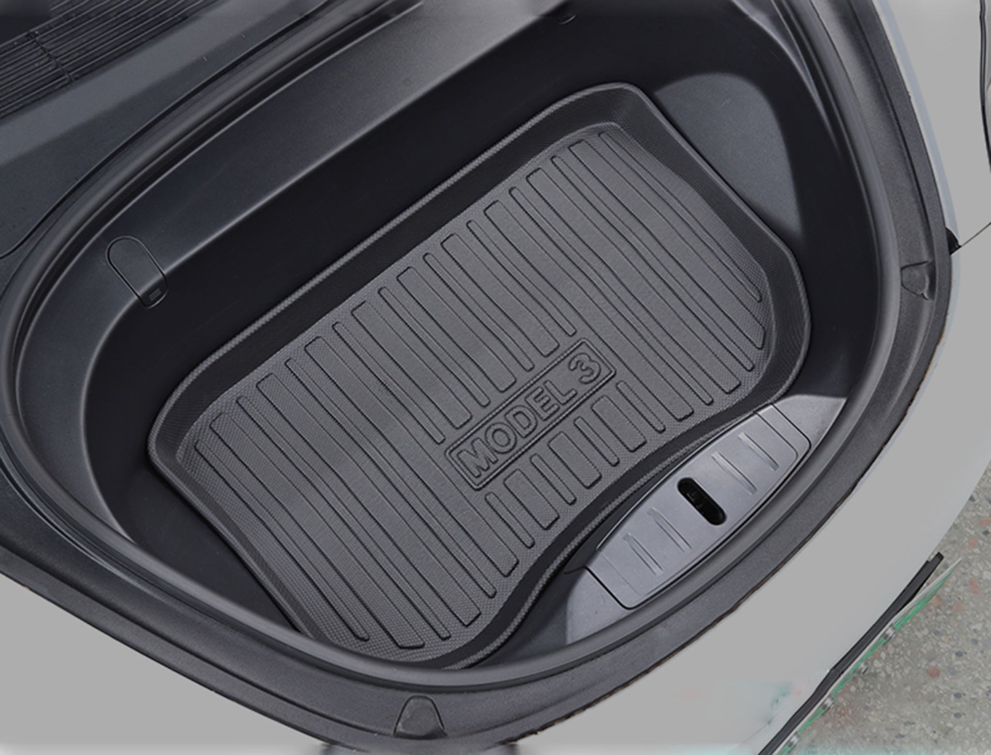 Interior Rear Trunk Mat (Fits: 2021 2023 Tesla Model 3 refresh)