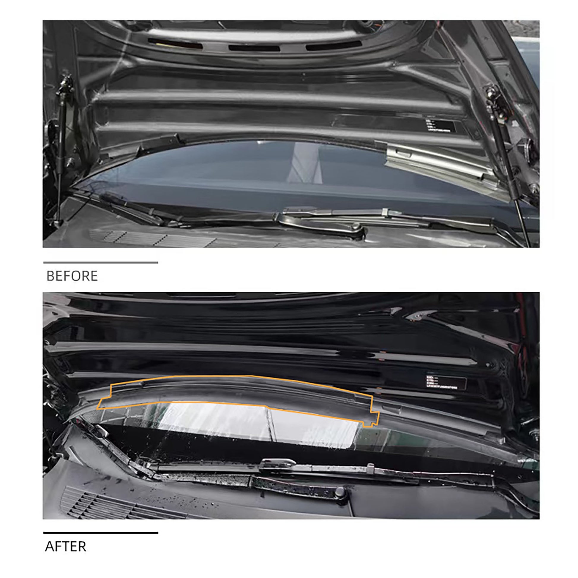 Front Trunk Weather Rubber Seal For Tesla Model 3-Vehicle Parts & Accessories-Yeslak