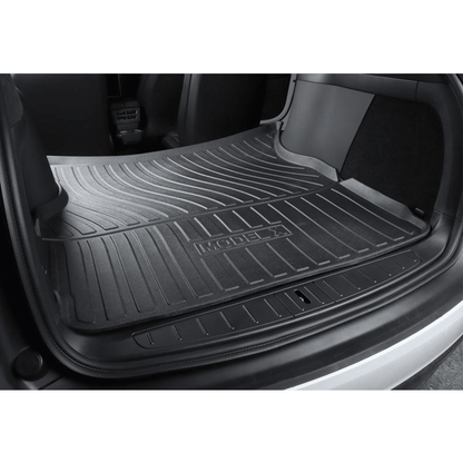 Model X Front Rear Trunk Well Mats 2016-2023-Motor Vehicle Carpet & Upholstery-Yeslak