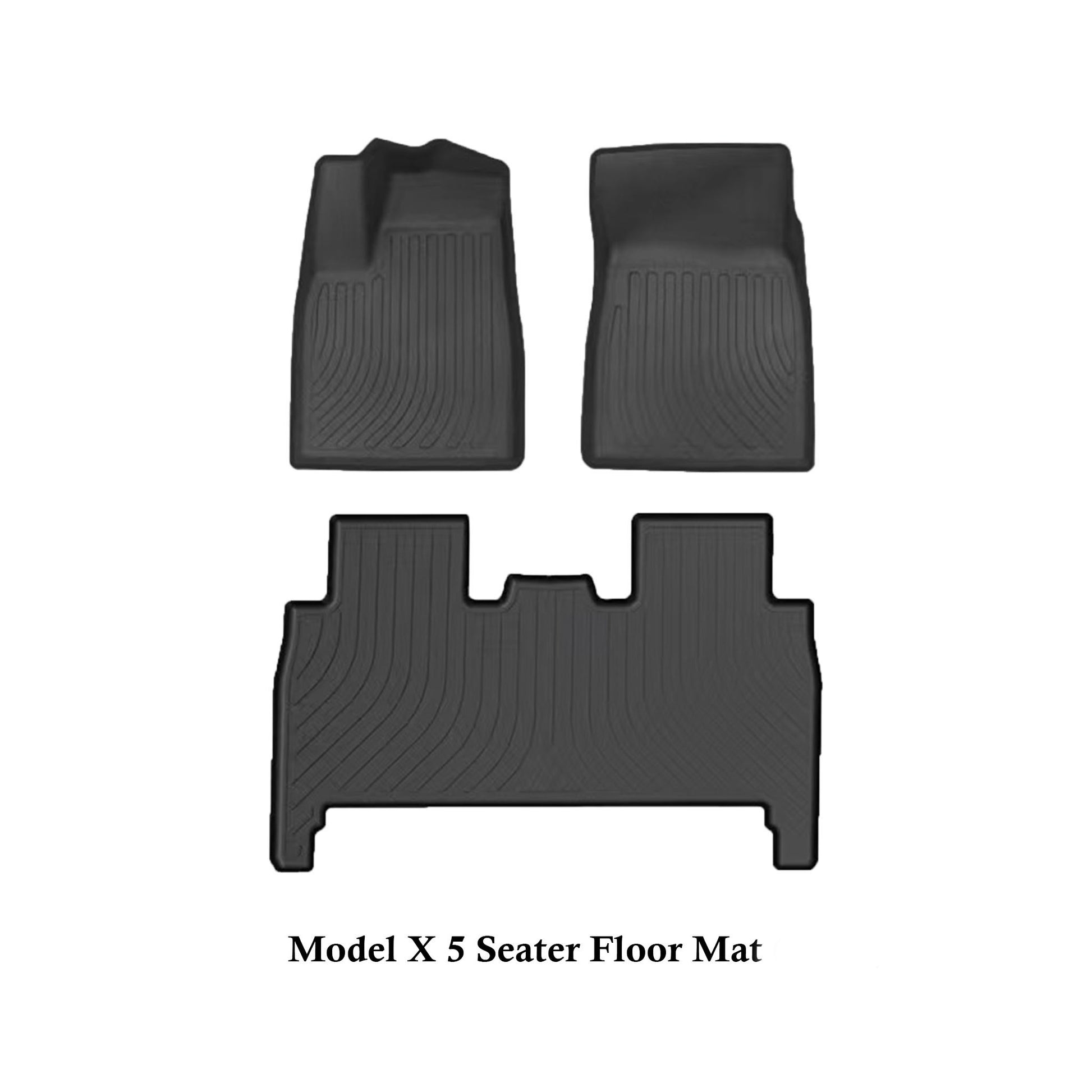 Floor Mats For Tesla Model X 2016-2023-Motor Vehicle Carpet & Upholstery-Yeslak