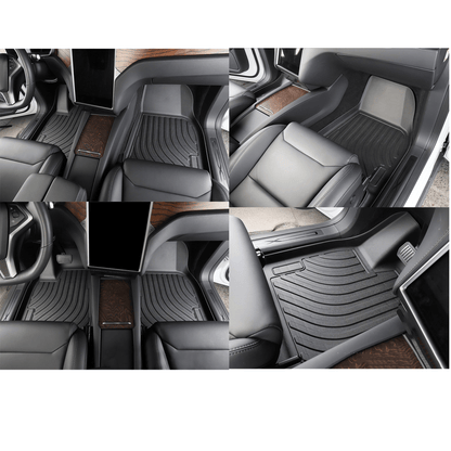 Floor Mats For Tesla Model X 2016-2023-Motor Vehicle Carpet & Upholstery-Yeslak