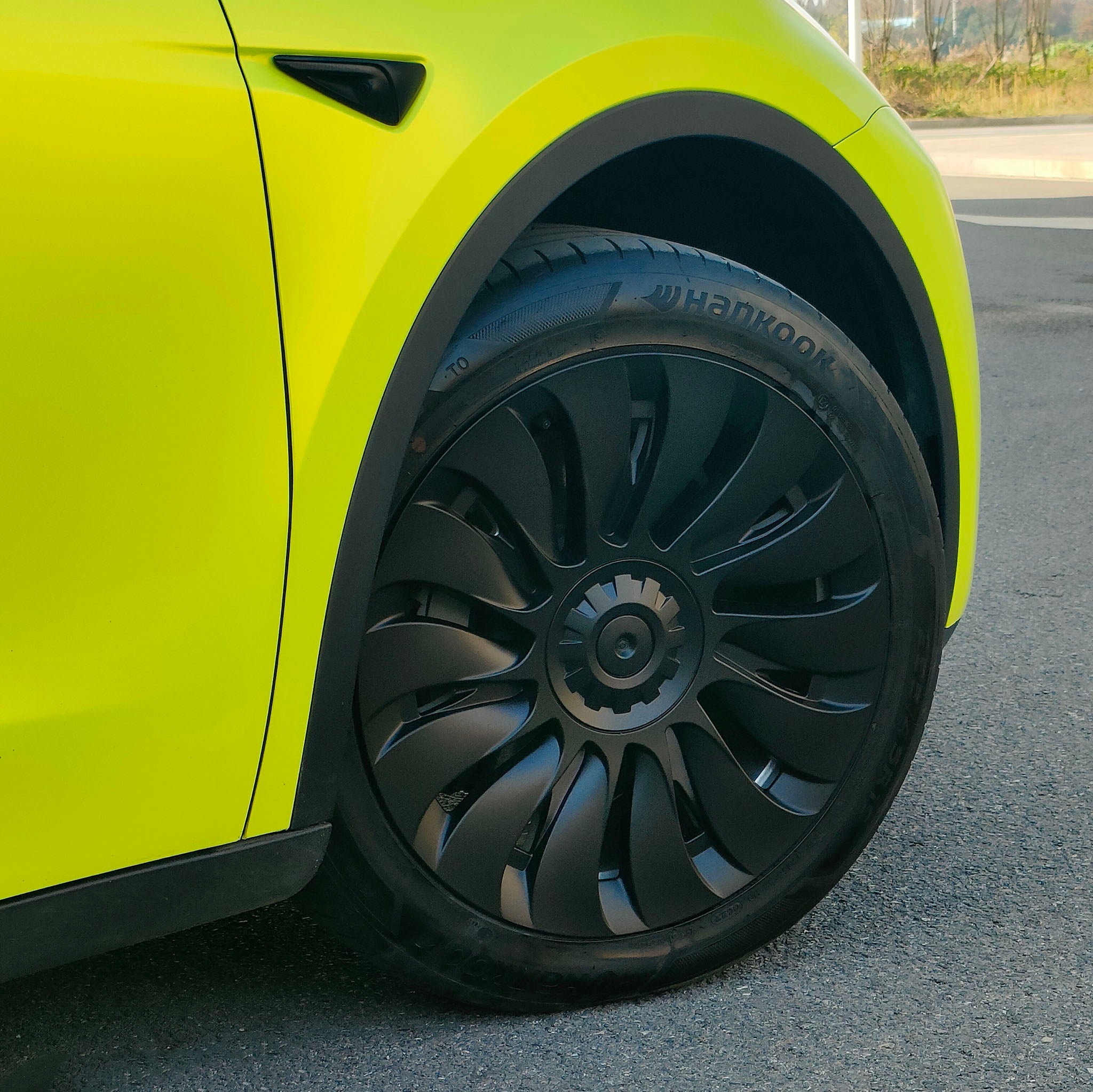 EVAAM® Radabdeckung Radkappe für Tesla Model Y Gemini Wheels 2020