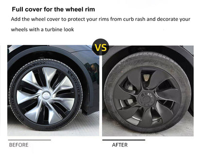 Performace Wheel Covers Replacement For Tesla Model Y 19 '' Gemini Wheels-Yeslak
