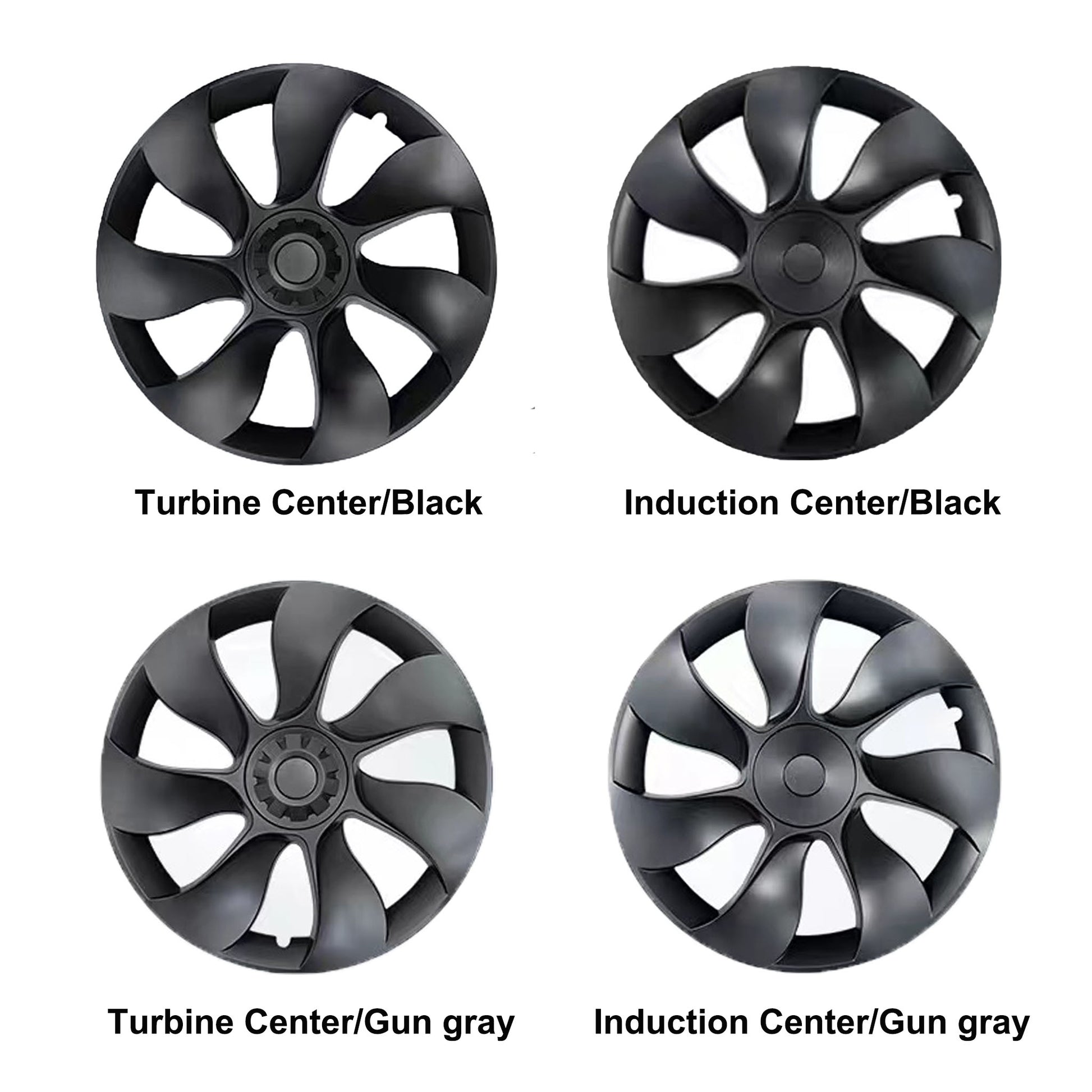 Performace Wheel Covers Replacement For Tesla Model Y 19 '' Gemini Wheels-Yeslak