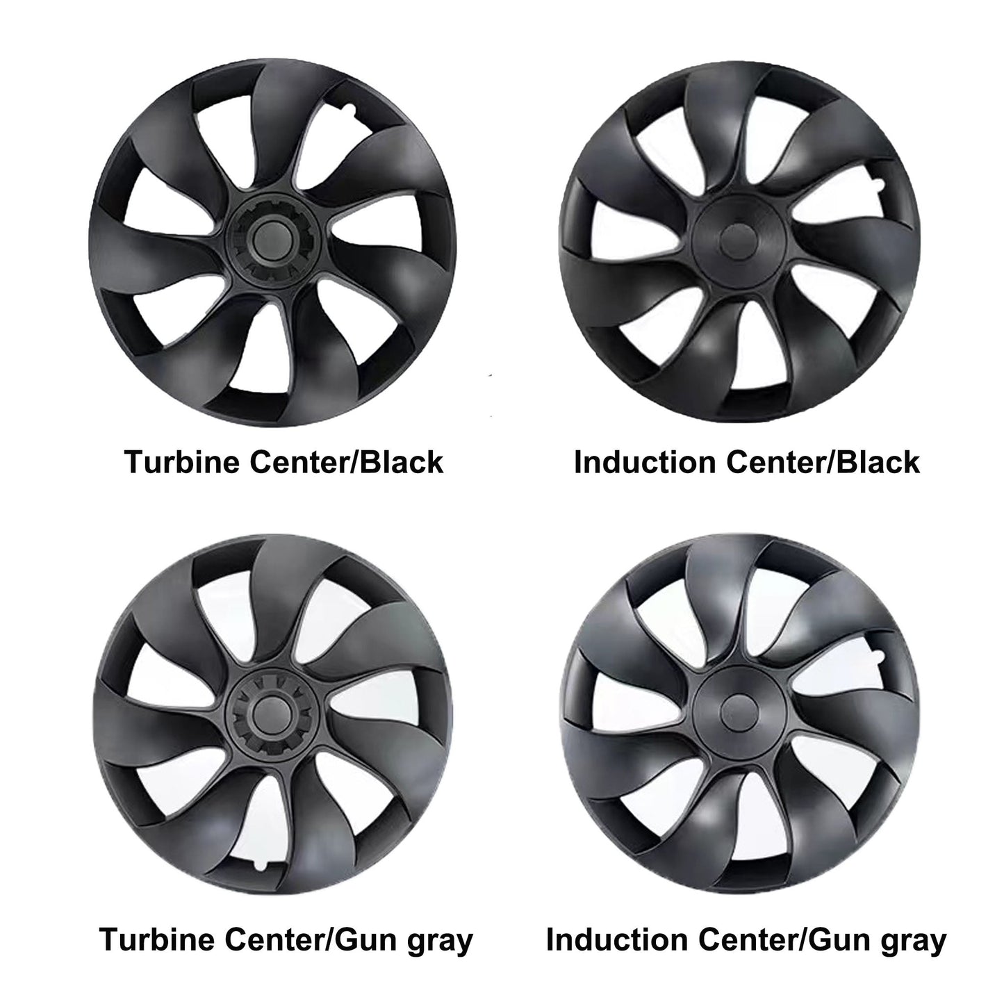1 Pcs Performace Wheel Covers For Tesla Model Y 19 '' Gemini Wheels-Yeslak