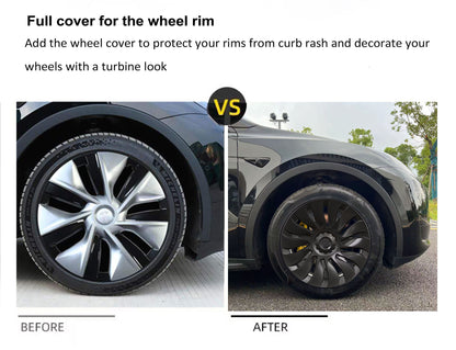 Tesla Model Y 19'' Gemini Wheels Cover Replacement Hubcaps
