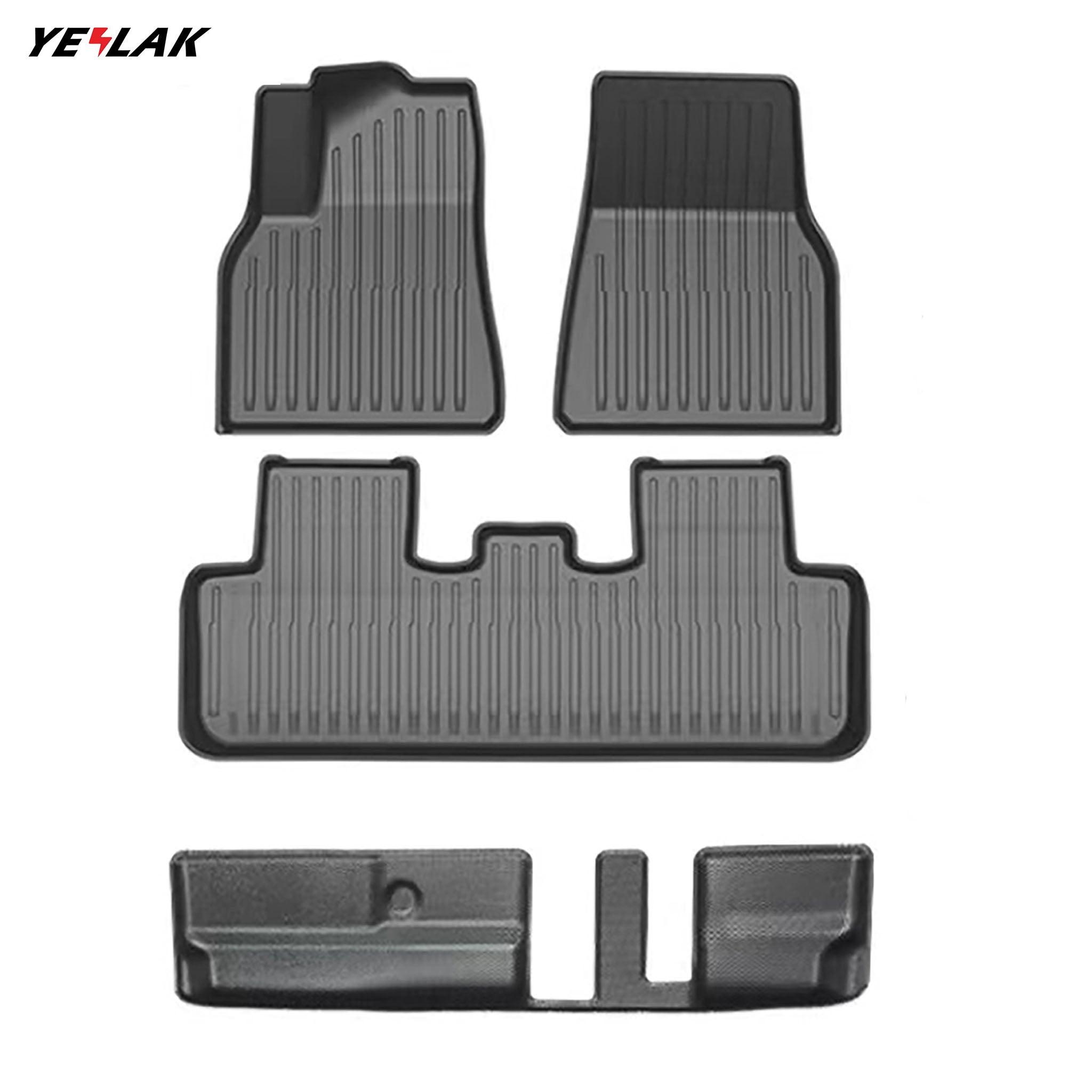 7 Seater Floor Mats for Tesla Model Y 2021-2023-Yeslak