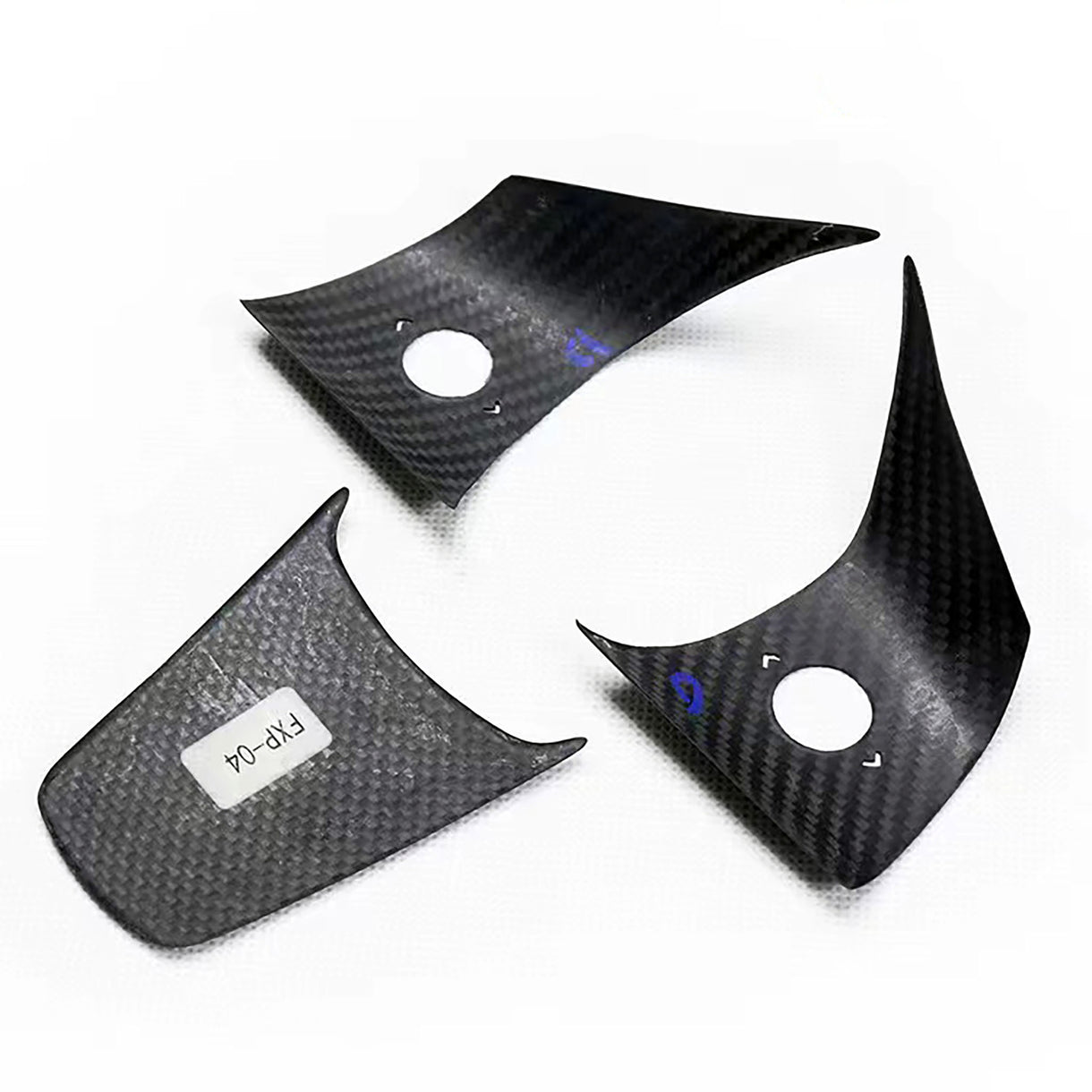 Custom Real Carbon Fiber Steering Wheel Wrap for Tesla Model 3 & Model