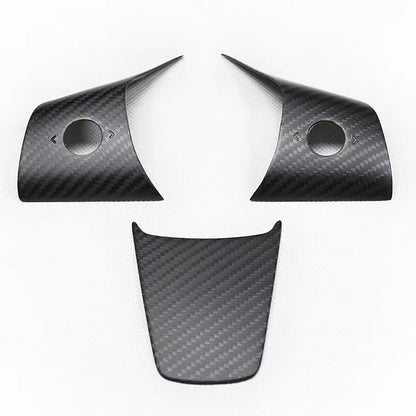 Tesla model 3 Y Carbon Fiber Steering Wheel Wrap