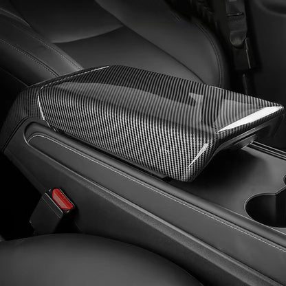 Carbon Fiber Armrest Cover For Tesla Model 3 / Y