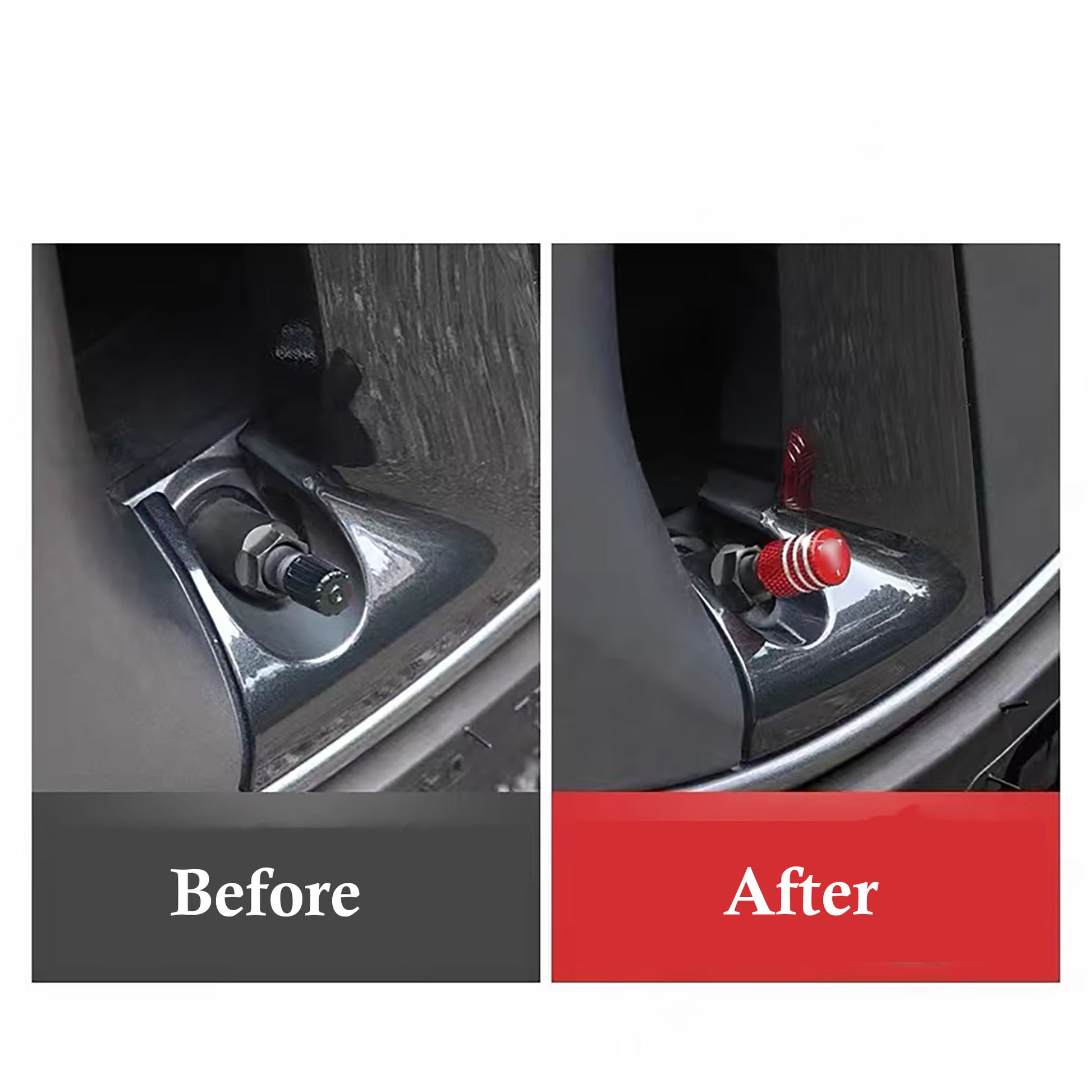 Tire Valve Stem Caps For Tesla-Vehicle Parts & Accessories-Yeslak