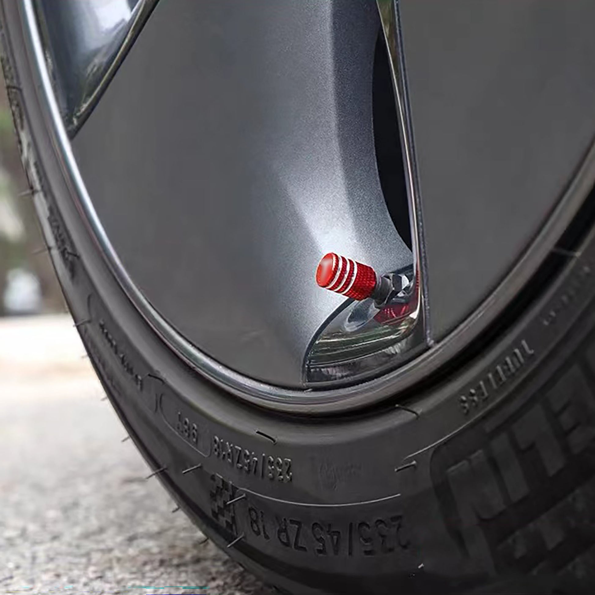 Tire Valve Stem Caps For Tesla-Vehicle Parts & Accessories-Yeslak
