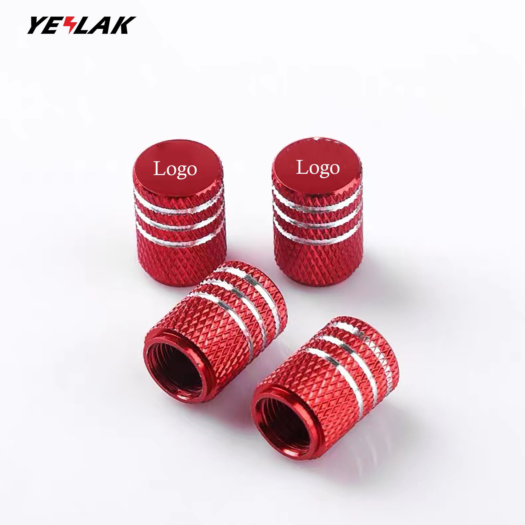 Tire Valve Stem Caps For Tesla-Vehicle Parts & Accessories-Yeslak