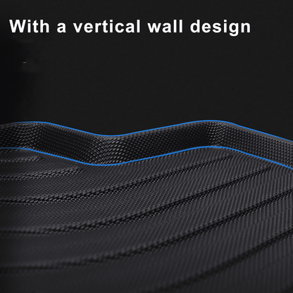 Front Rear Trunk Cargo Mat For Tesla Model S 2016-2020-Motor Vehicle Carpet & Upholstery-Yeslak