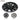 Performance Wheel Covers For Tesla Model 3 18'' Aero Wheels-Matte Black & Gun Grey
